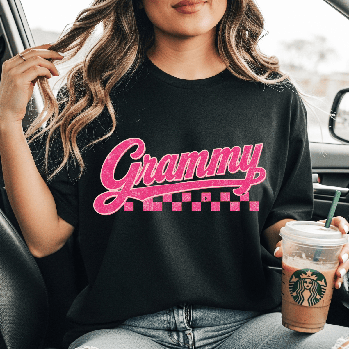 Adult Grammy Matching Set Graphic Tee Comp - Kelso Designs