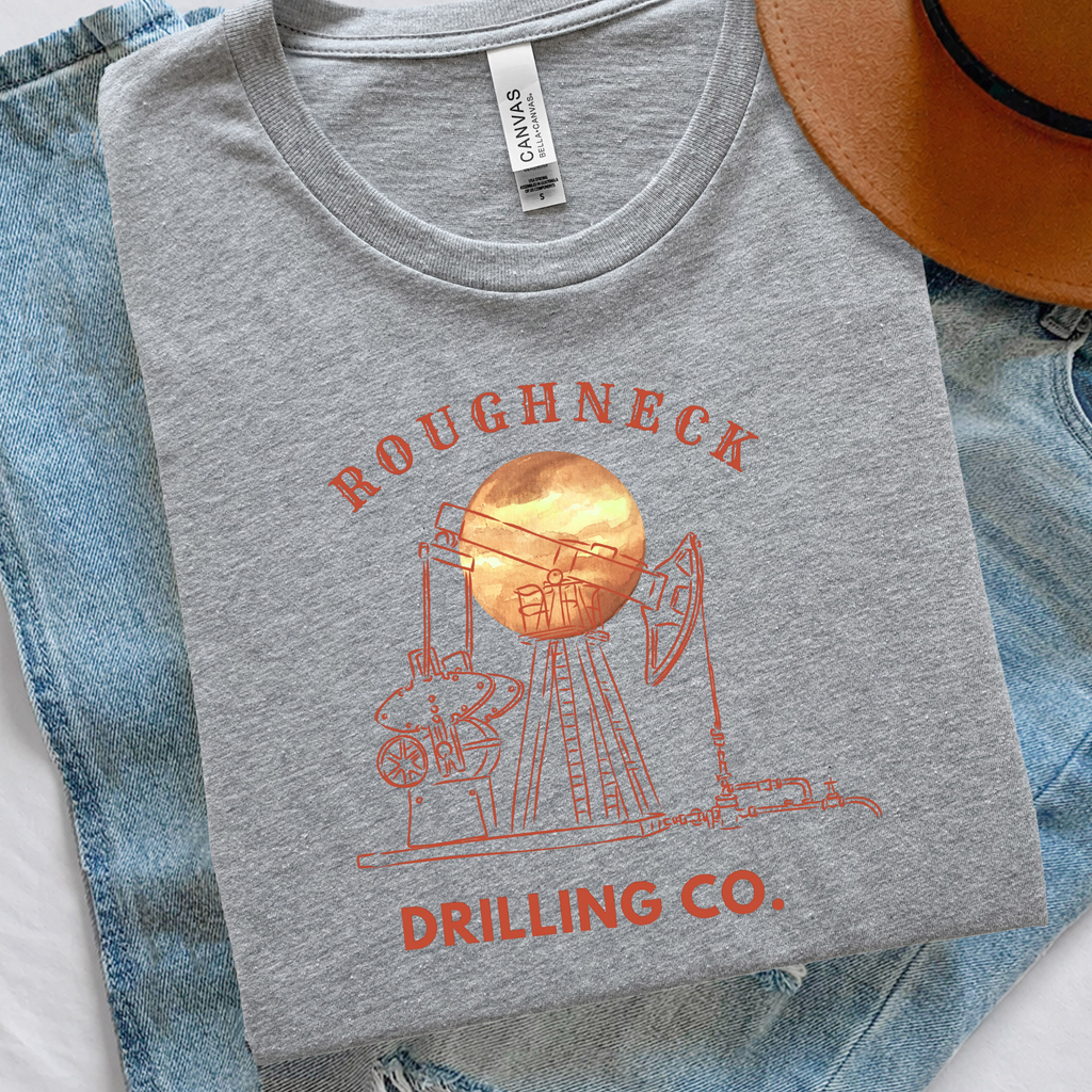 Roughneck Drilling Co. Tee | Western Workwear Graphic