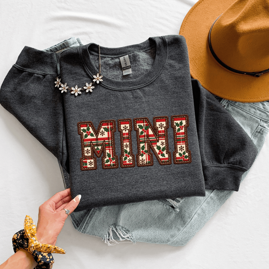 Merry Mini Christmas Kids Sweatshirt - Kelso Designs