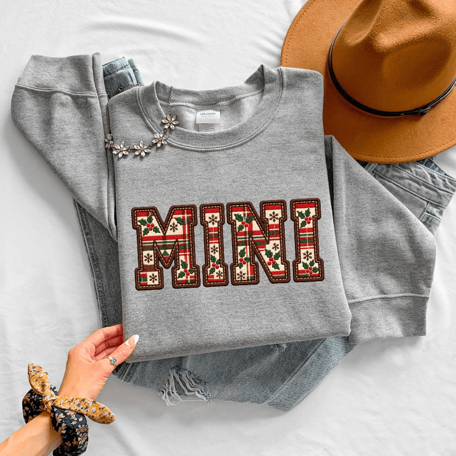 Merry Mini Christmas Kids Sweatshirt - Kelso Designs