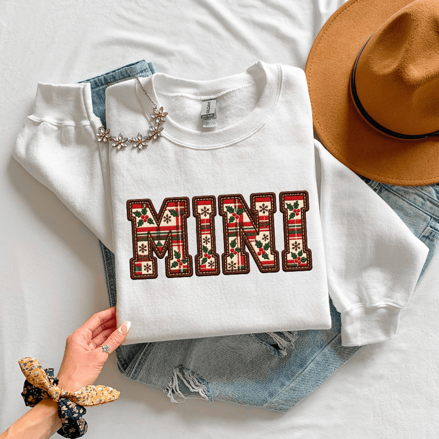 Merry Mini Christmas Kids Sweatshirt - Kelso Designs