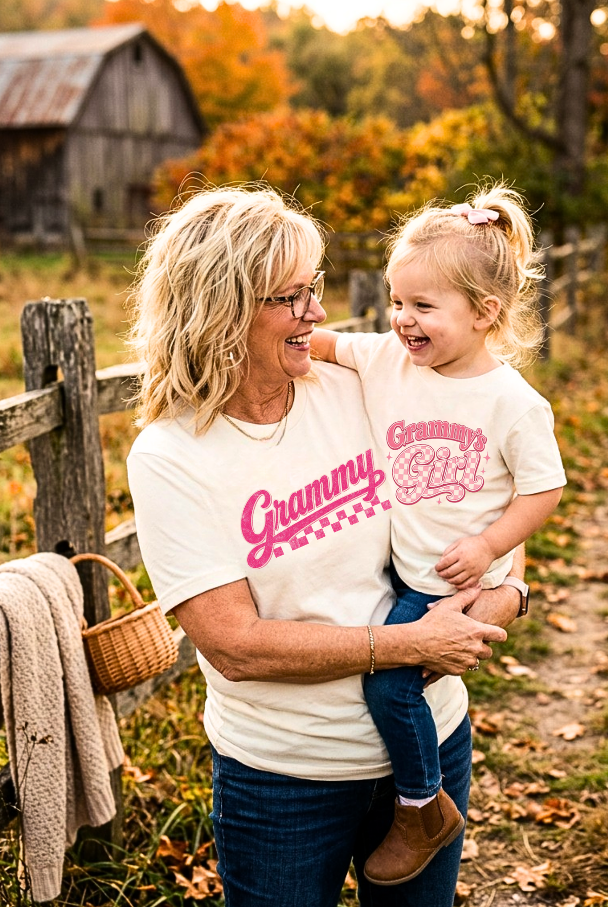 Grammy & Grammy Girl Matching Set | Mix & Match Bundle - Kelso Designs