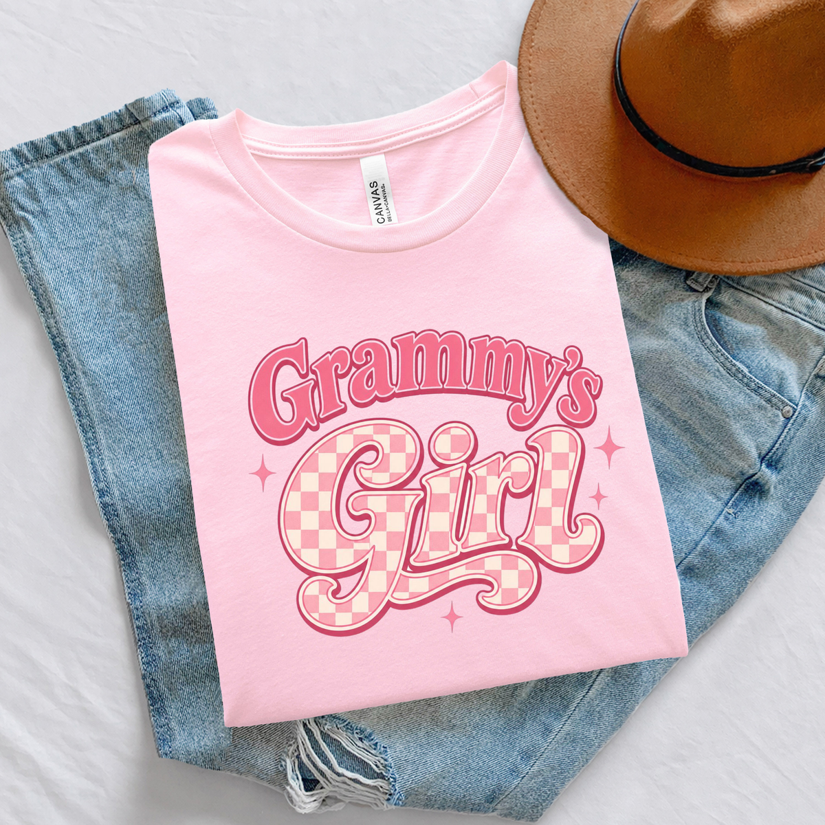 Grammy’s Girl Baby Tee | Grandma & Granddaughter Matching Shirt