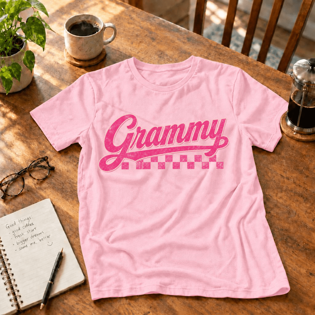 Adult Grammy Matching Set Graphic Tee Comp - Kelso Designs
