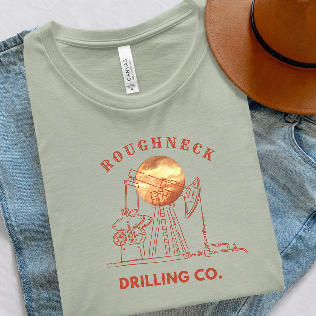 Roughneck Drilling Co. Tee | Western Workwear Graphic