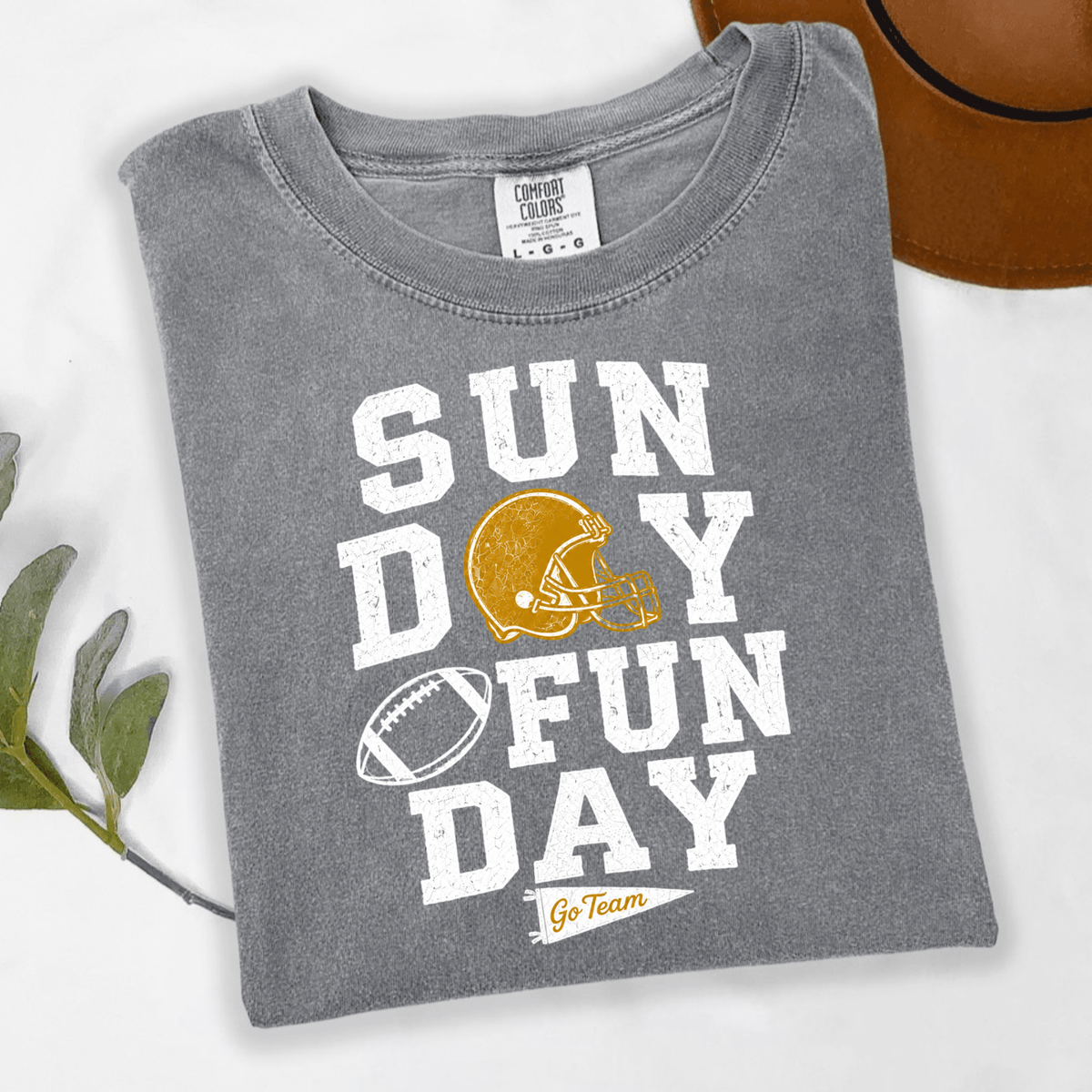 Sunday Funday Football Shirt Go Team Game Day Tee Football Fan Shirt - Kelso Designs