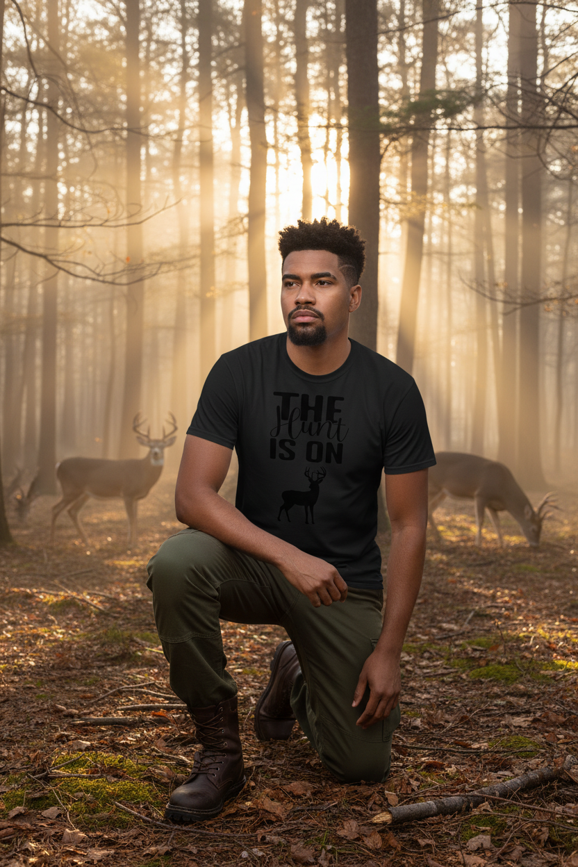 The Hunt Is On Shirt | Hunting Season & Deer Hunting Tee