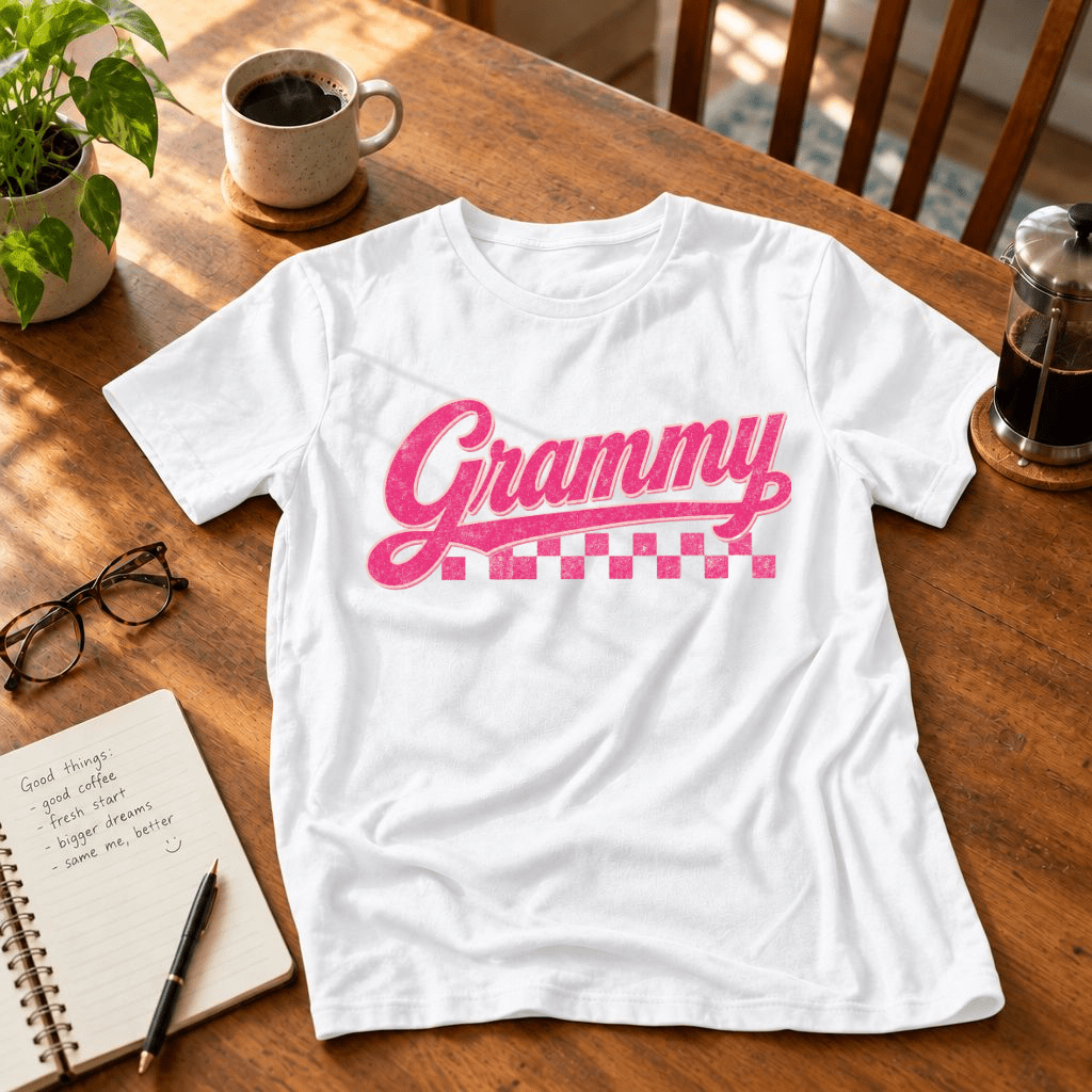 Adult Grammy Matching Set Graphic Tee Comp - Kelso Designs