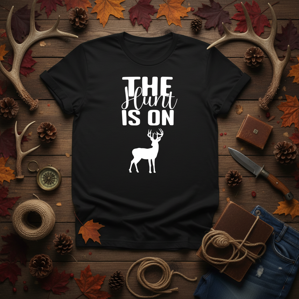 The Hunt Is On Shirt | Hunting Season & Deer Hunting Tee