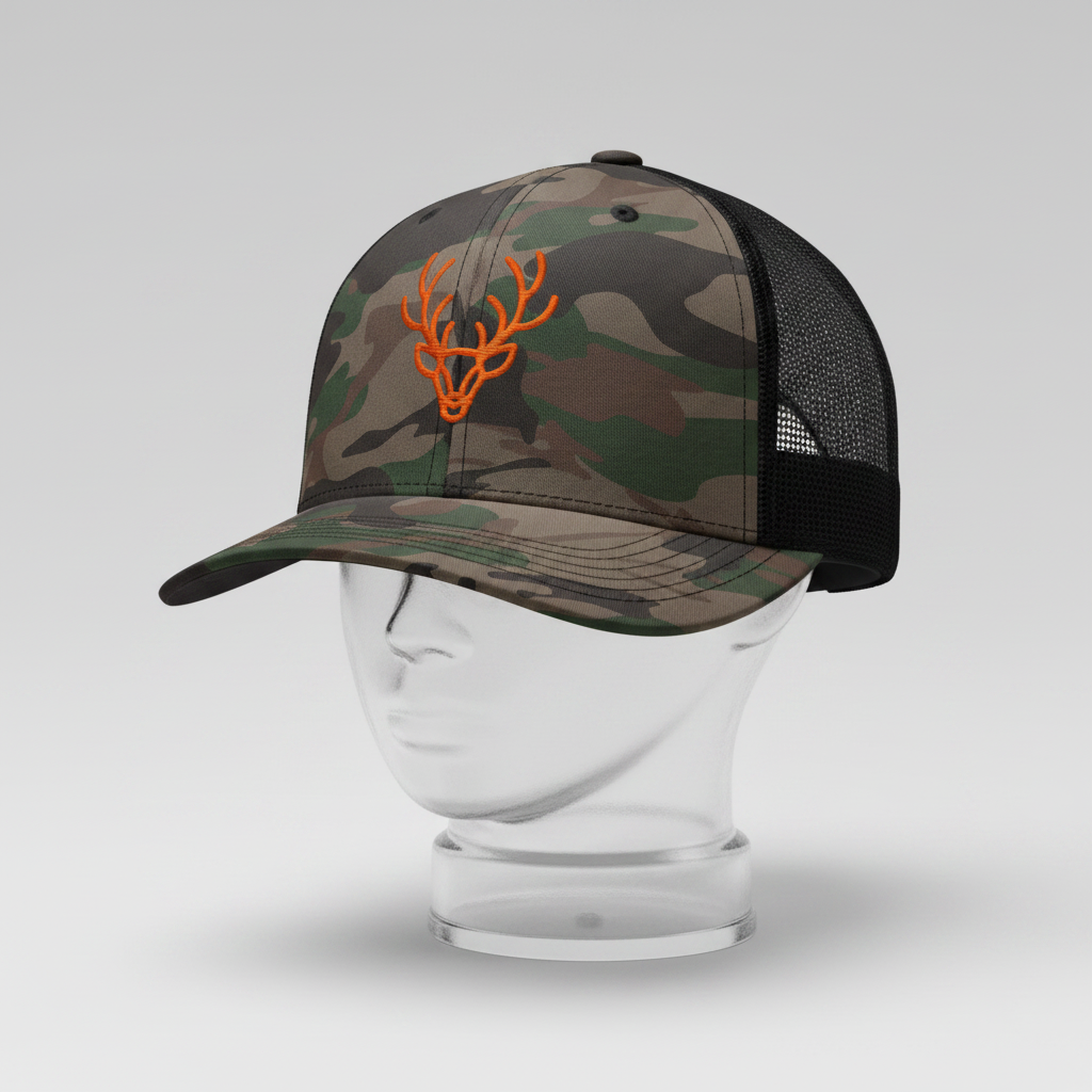 Camo Deer Hunting Hat | Hunting Cap for Outdoor Adventures
