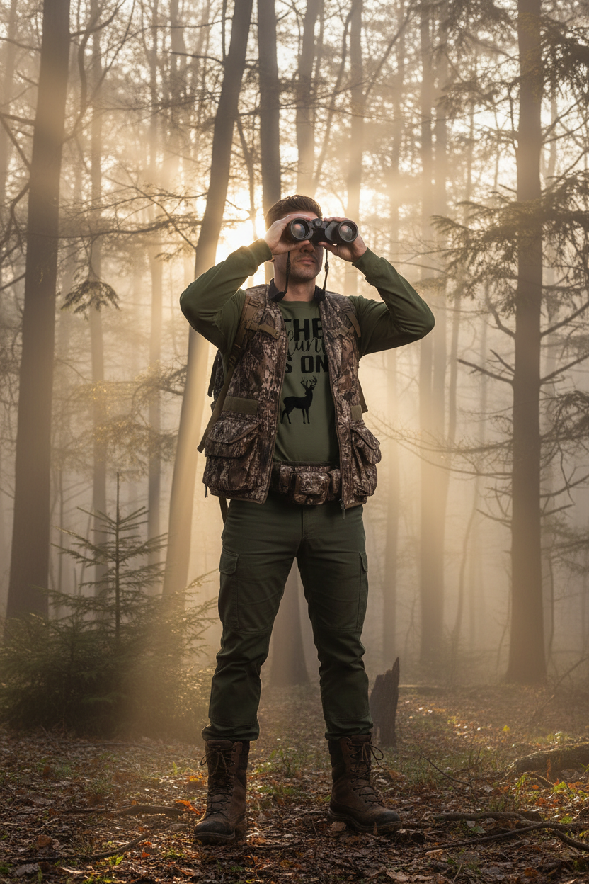 The Hunt Is On Long Sleeve Shirt | Hunting Season Tee