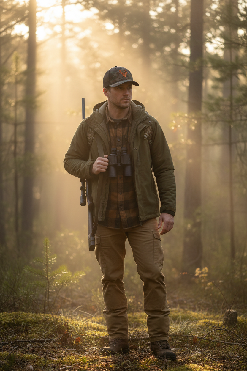 Camo Deer Hunting Hat | Hunting Cap for Outdoor Adventures