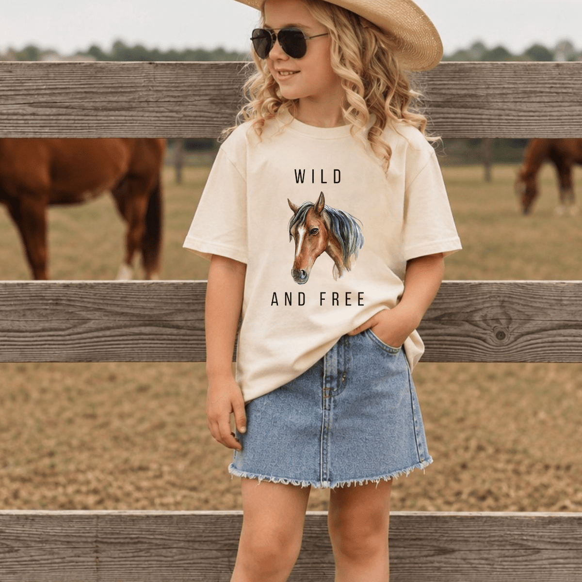 Wild and Free Horse Mommy & Me - Kelso Designs