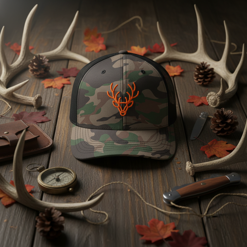Camo Deer Hunting Hat | Hunting Cap for Outdoor Adventures