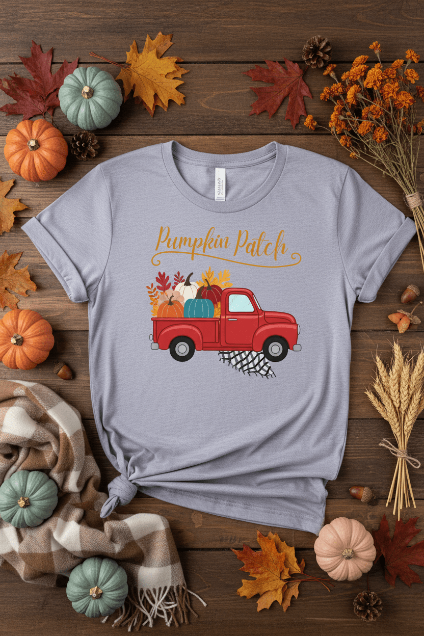 Pumpkin Patch Shirt | Fall Graphic Shirt - Kelso Designs