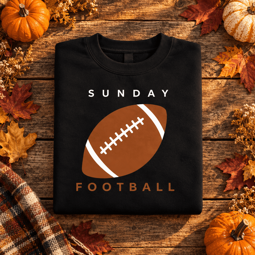 Football Sunday Sweatshirt | Unisex Game Day Football Sweater - Kelso Designs
