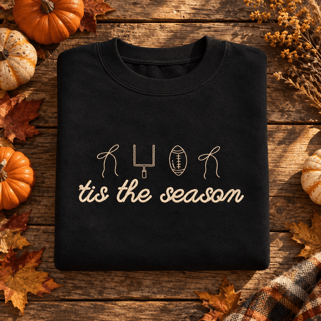 Women's Tis The Season Football Sweater - Kelso Designs