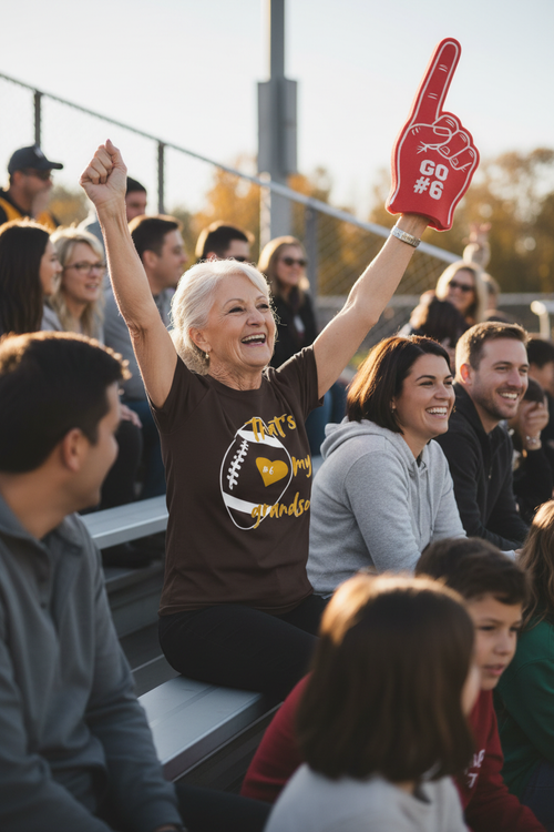 Football Family Grandma Lifestyle