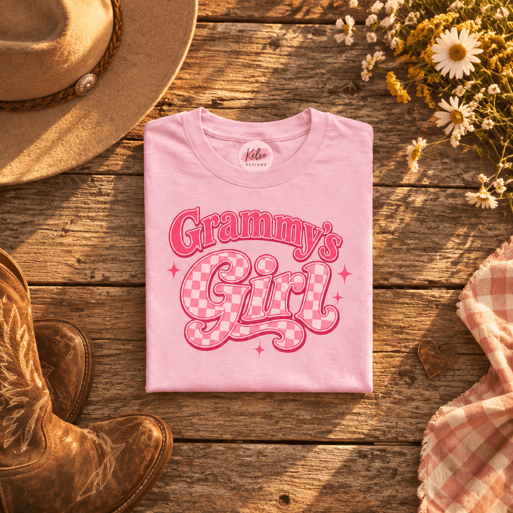 Grammy’s Girl Baby Tee | Grandma & Granddaughter Matching Shirt - Kelso Designs