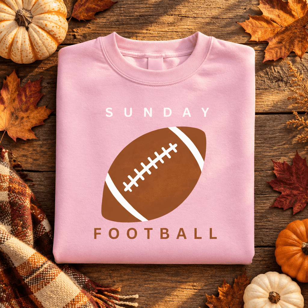 Football Sunday Sweatshirt | Unisex Game Day Football Sweater - Kelso Designs