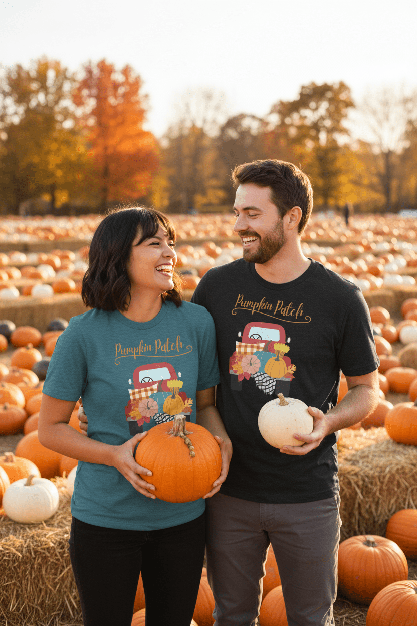 Pumpkin Patch Shirt | Fall Graphic Shirt - Kelso Designs