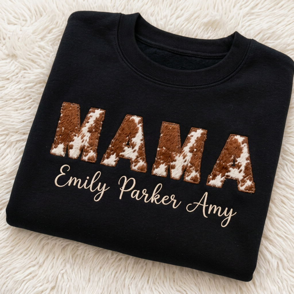 Revised black Mama mockup