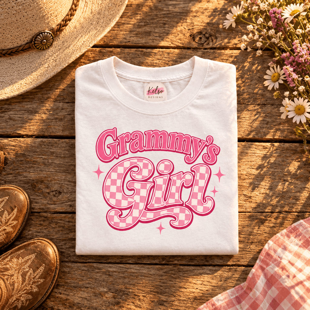 Grammy’s Girl Baby Tee | Grandma & Granddaughter Matching Shirt - Kelso Designs