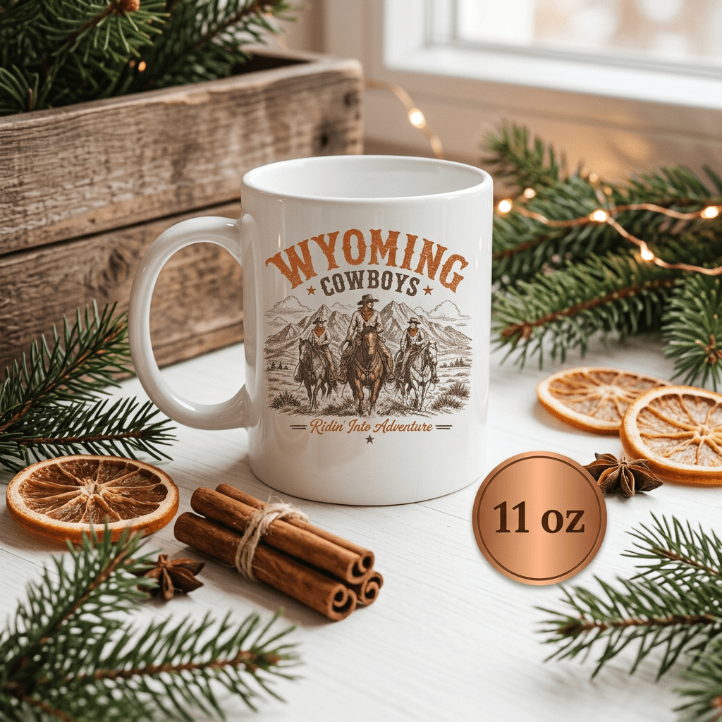 Wyoming Cowboys Coffee Mug - Kelso Designs